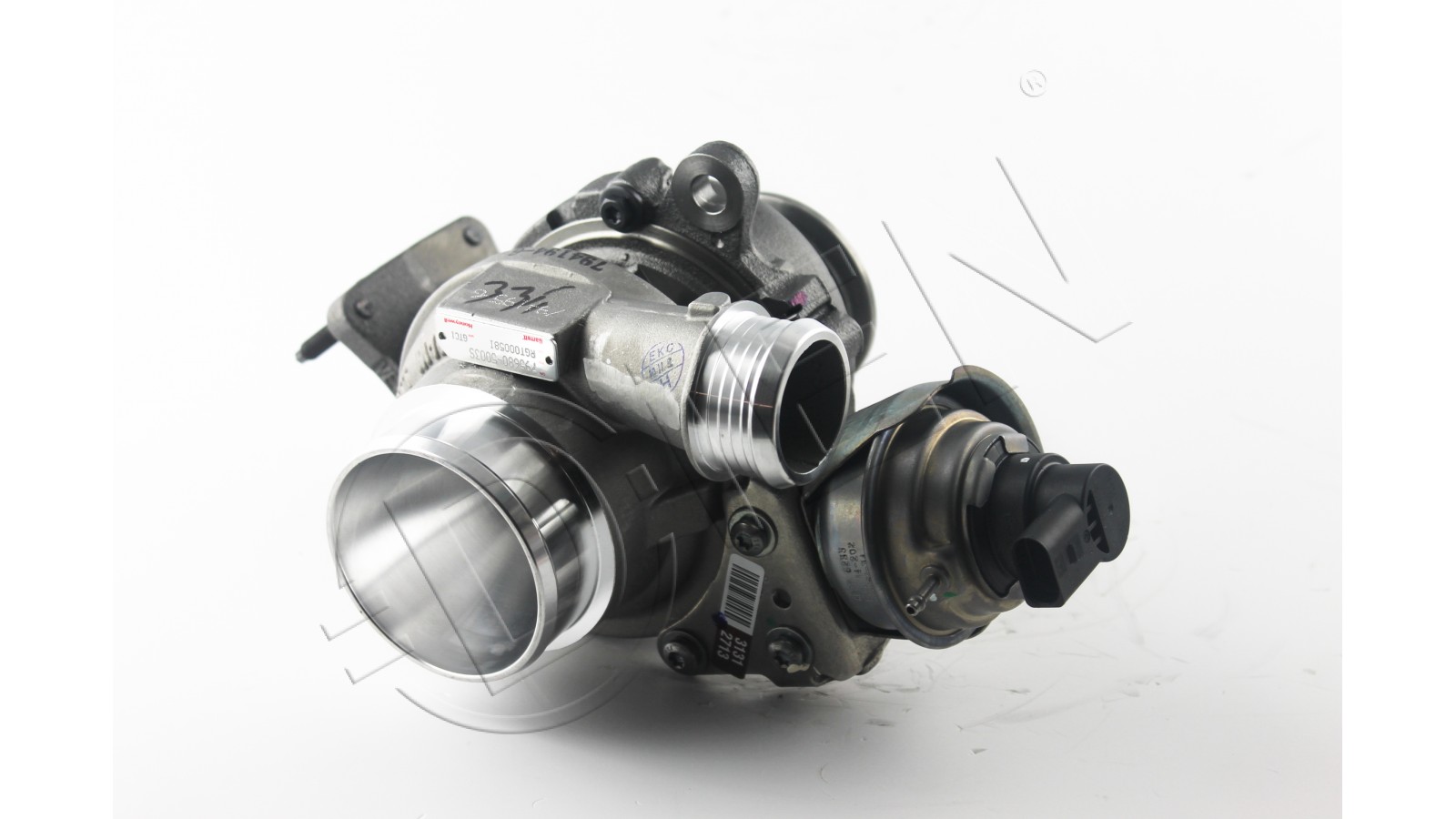 Turbocompressore rigenerato per VOLVO XC70 II D3 AWD 163Cv